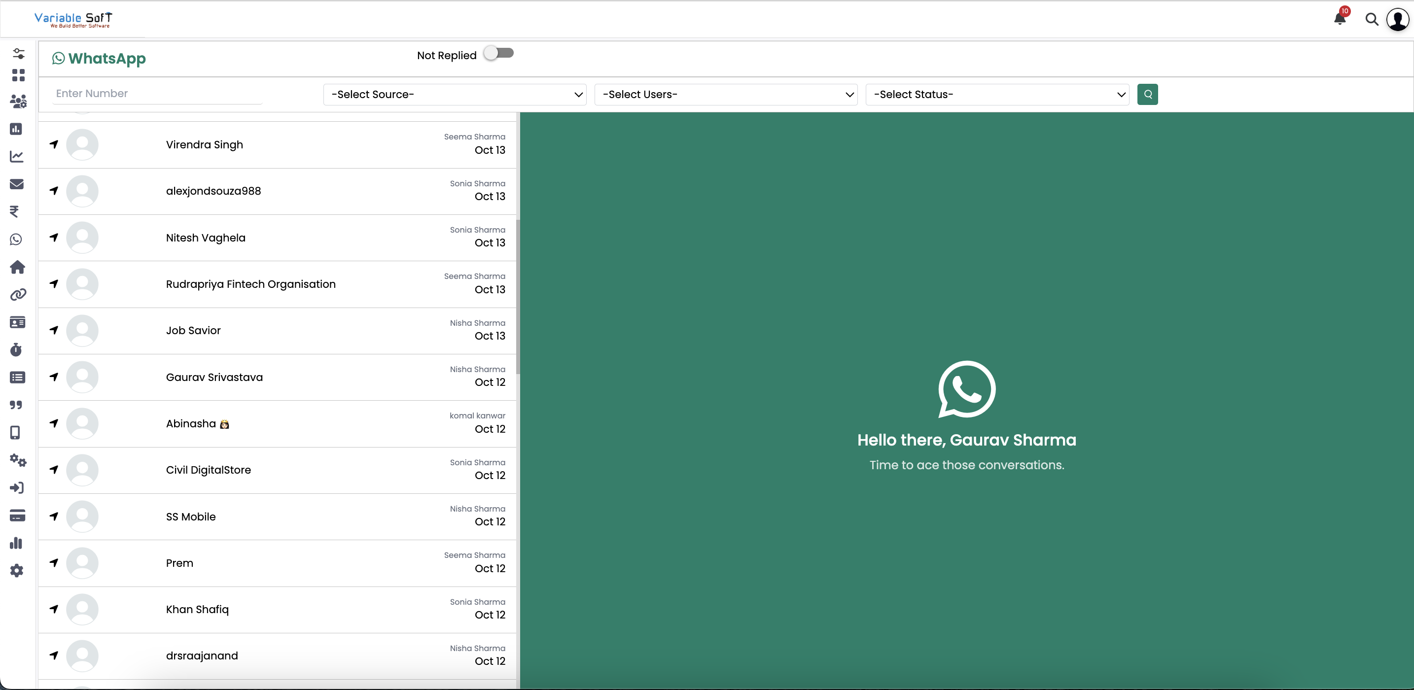 WhatsApp Integration